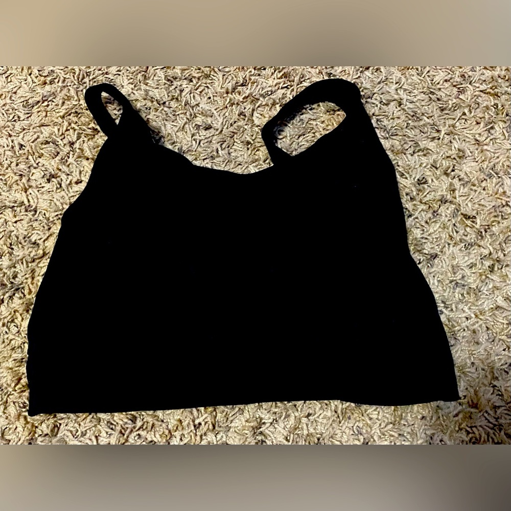 Unbranded Women’s Black Cross Back Sports Bra
